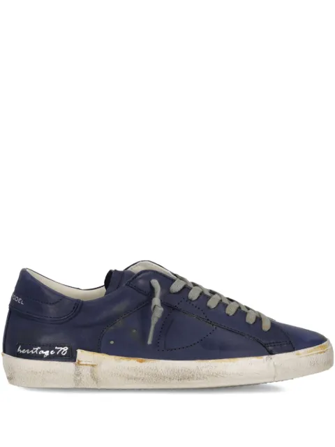 Philippe Model Paris Sneakers PRSX in pelle con effetto vissuto
