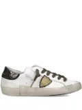 Philippe Model Paris embroidered low-top sneakers - White