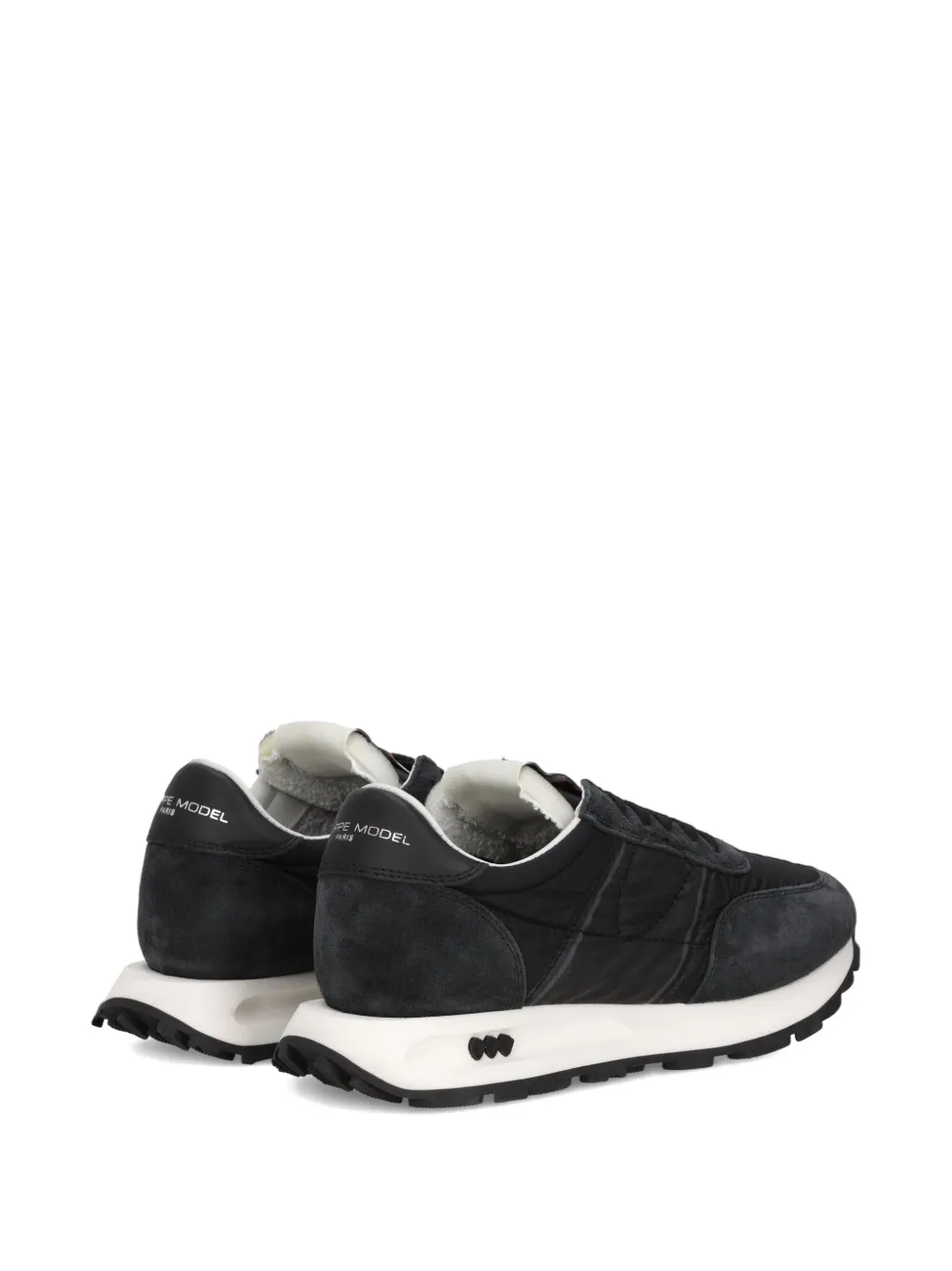 Philippe Model Paris Sneakers met vlakken - Zwart