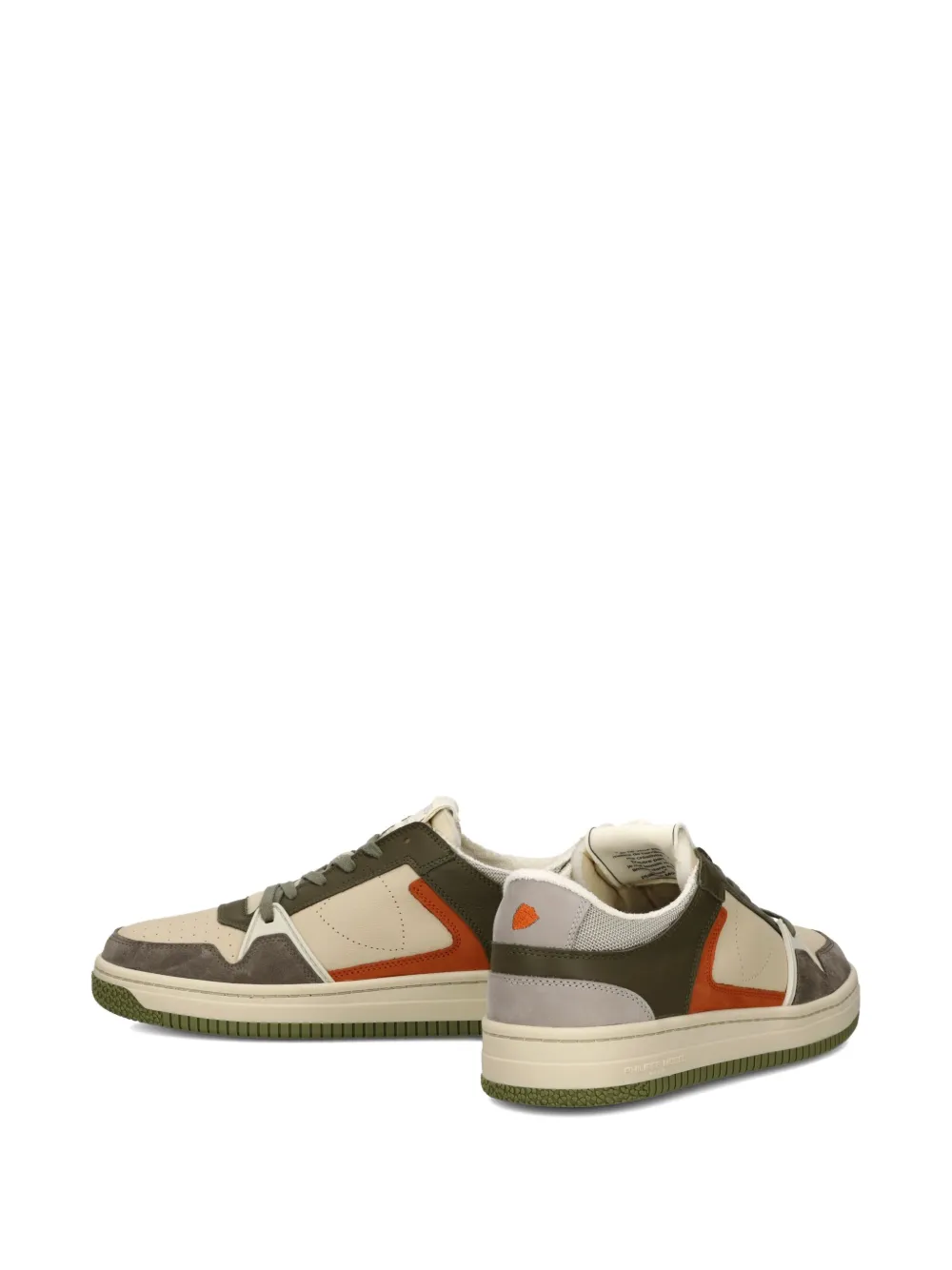 Philippe Model Paris Sneakers met vlakken Bruin