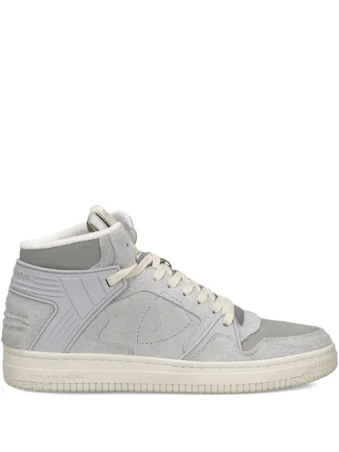 Philippe Model Paris La Grande high-top suede sneakers