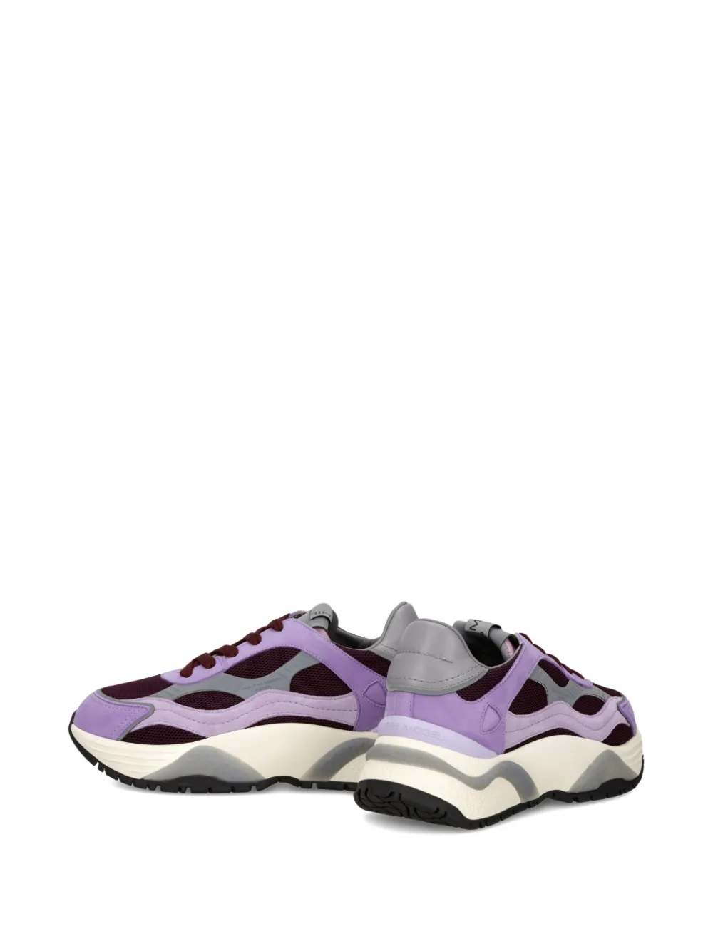 Philippe Model Paris mesh-panelled sneakers Purple