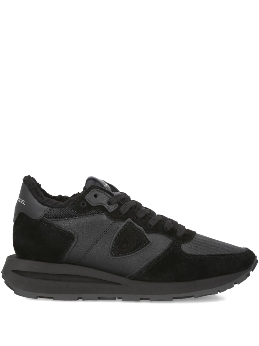 Philippe Model Paris panelled running sneakers Black
