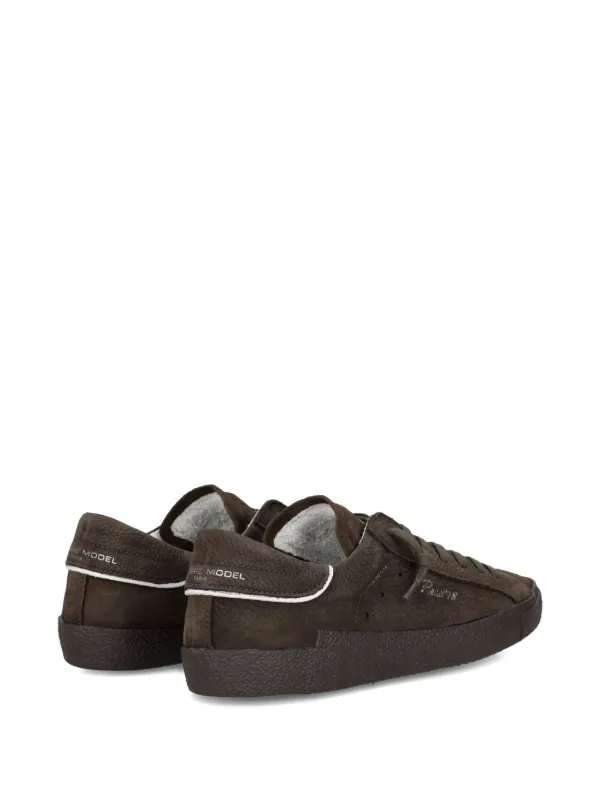 Philippe Model Paris スエード スニーカー | ブラウン | FARFETCH JP