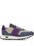 Philippe Model Paris Tour mesh-panel suede sneakers - Purple