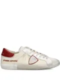 Philippe Model Paris suede-panelled low-top sneakers - Neutrals