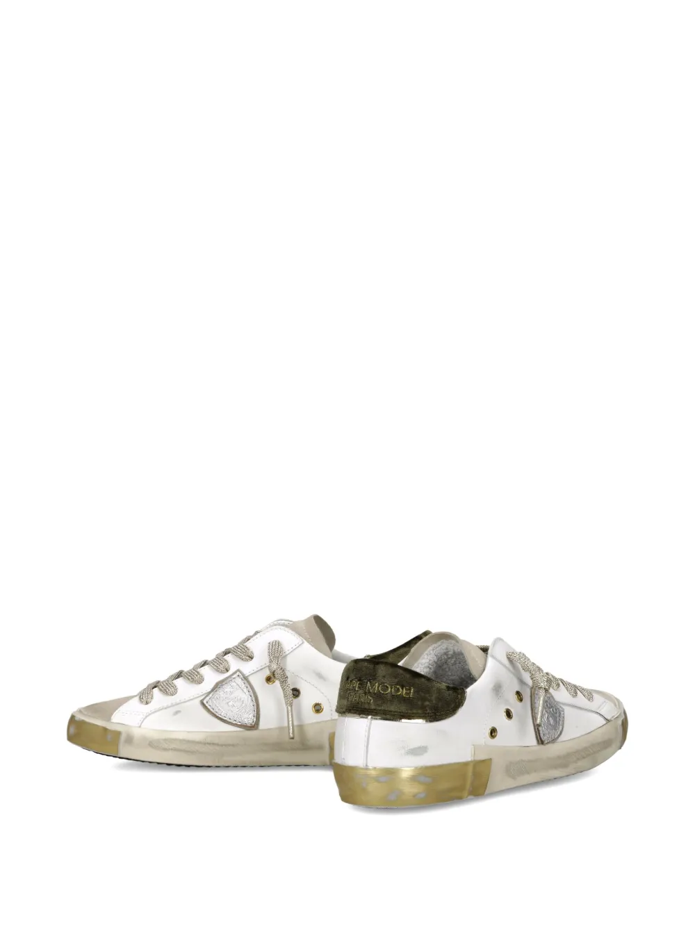 Philippe Model Paris panelled sneakers Grey