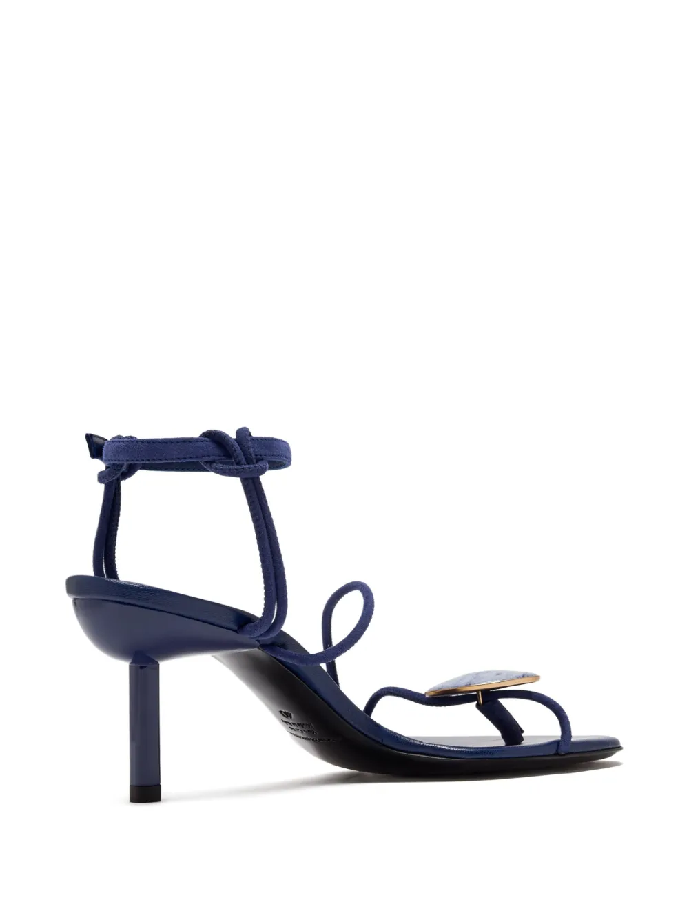 Christopher Esber Geknoopte sandalen met enkelband Blauw