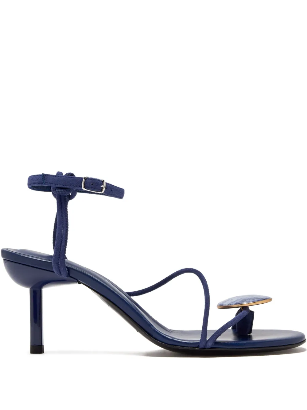 Christopher Esber Geknoopte sandalen met enkelband Blauw