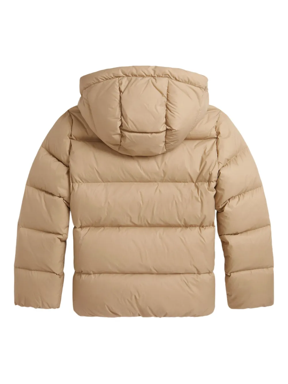 POLO RALPH LAUREN KIDS Donsjack met capuchon Bruin