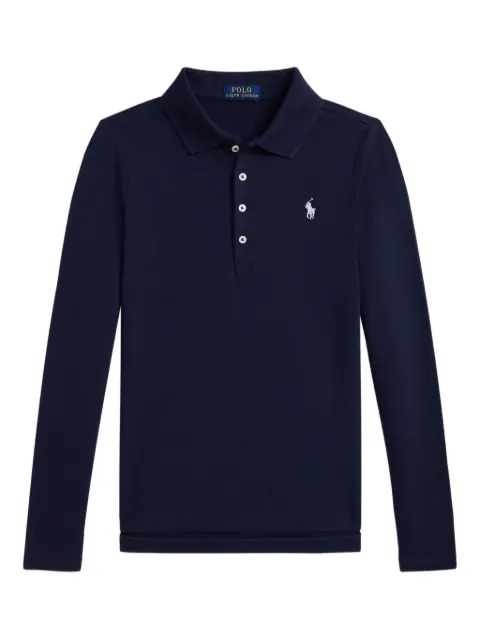POLO RALPH LAUREN KIDS long-sleeve polo shirt