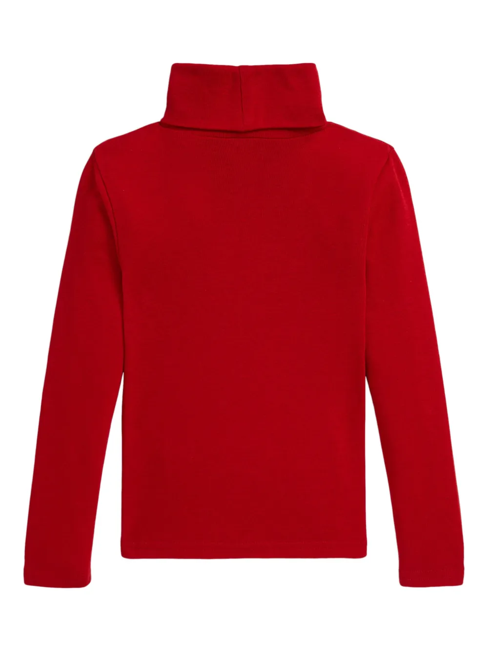 POLO RALPH LAUREN KIDS turtleneck long-sleeve shirt Rood