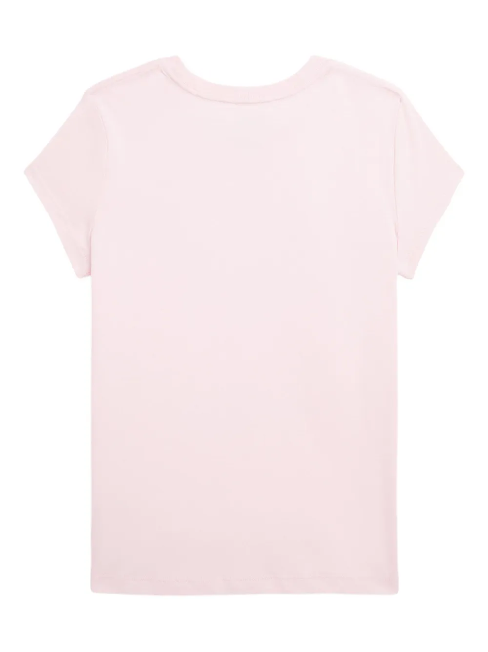 POLO RALPH LAUREN KIDS T-shirt met beerprint Roze