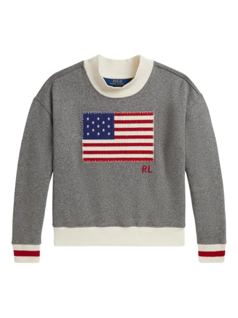 POLO RALPH LAUREN KIDS толстовка с вышивкой