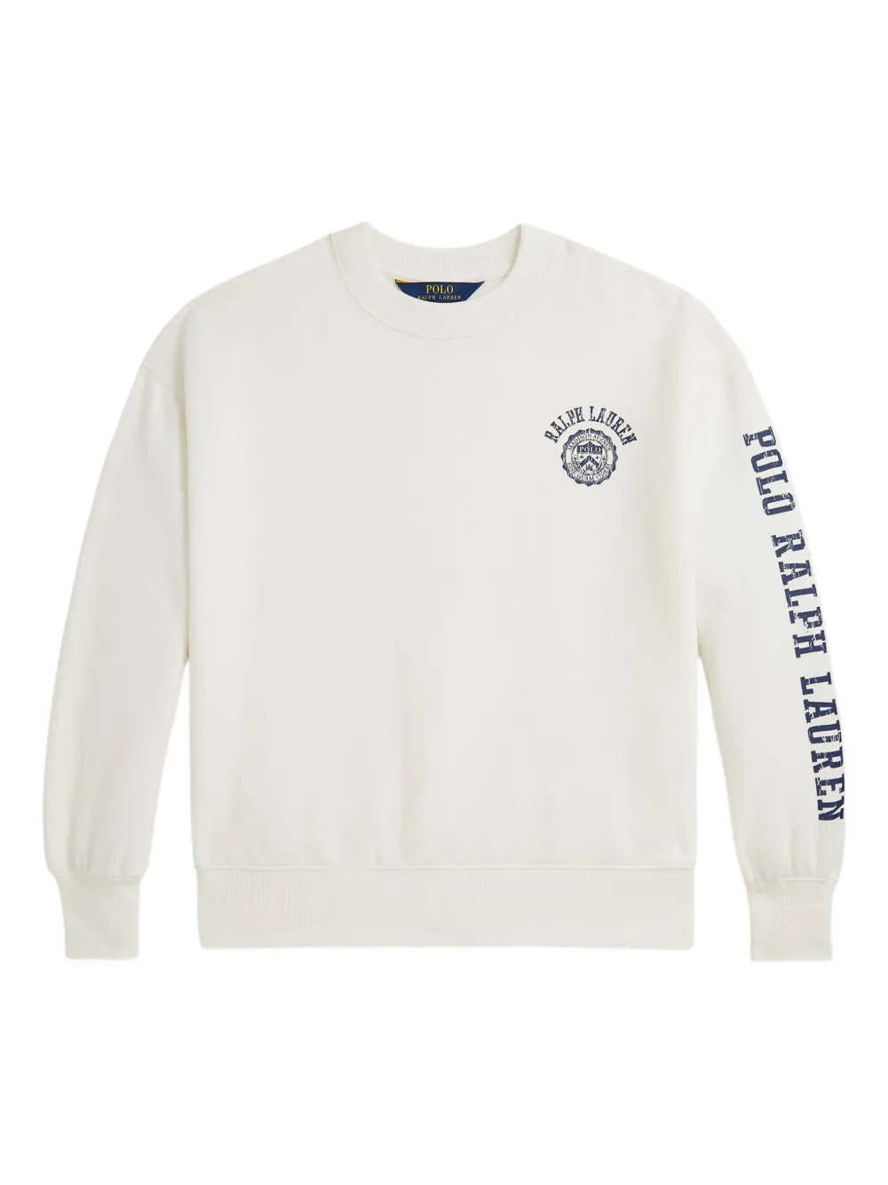 POLO RALPH LAUREN KIDS Sweater met geborduurd logo Wit