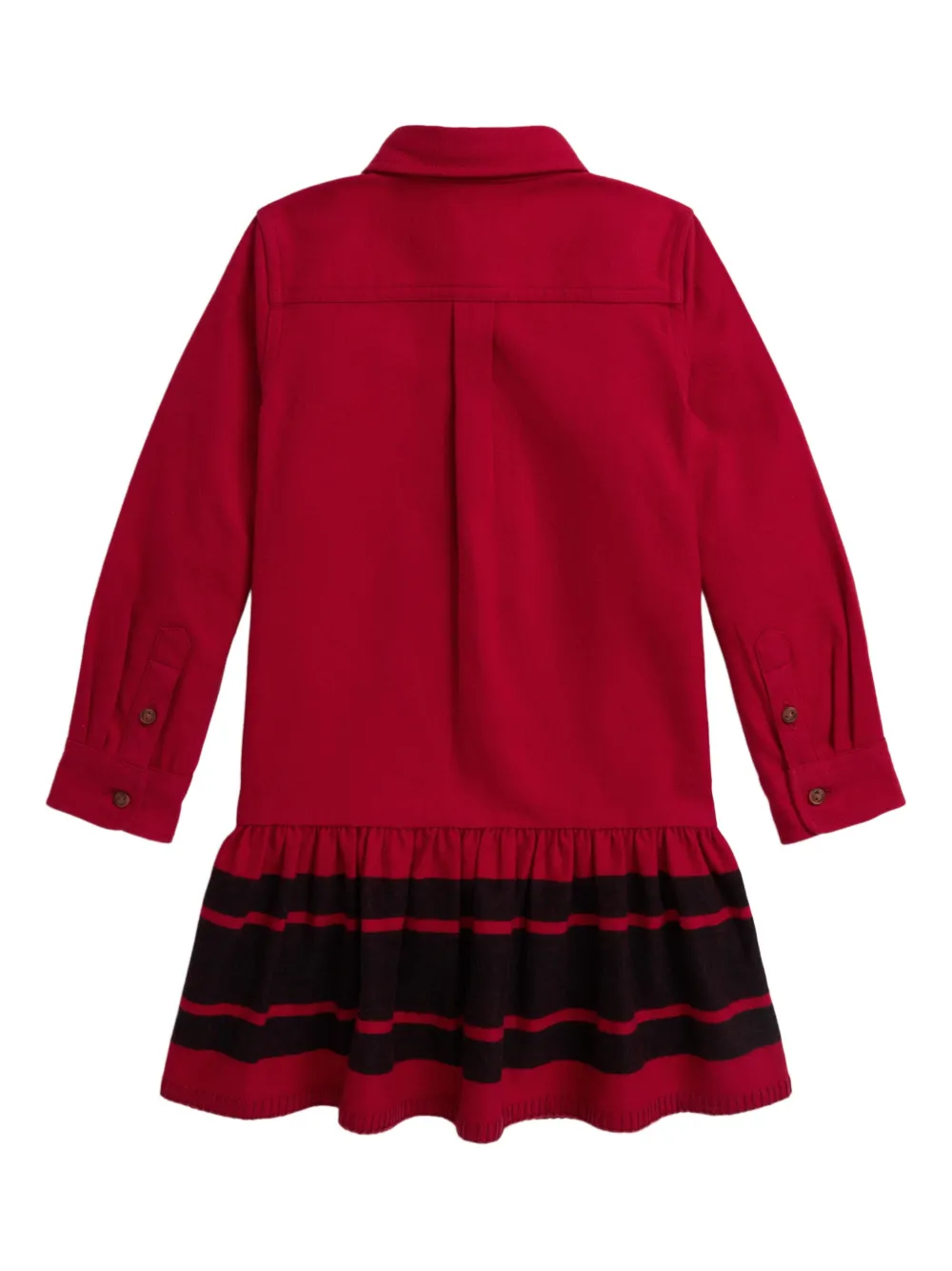 POLO RALPH LAUREN KIDS collared striped-skirt cotton dress | Girls Casual Dresses | Image 2
