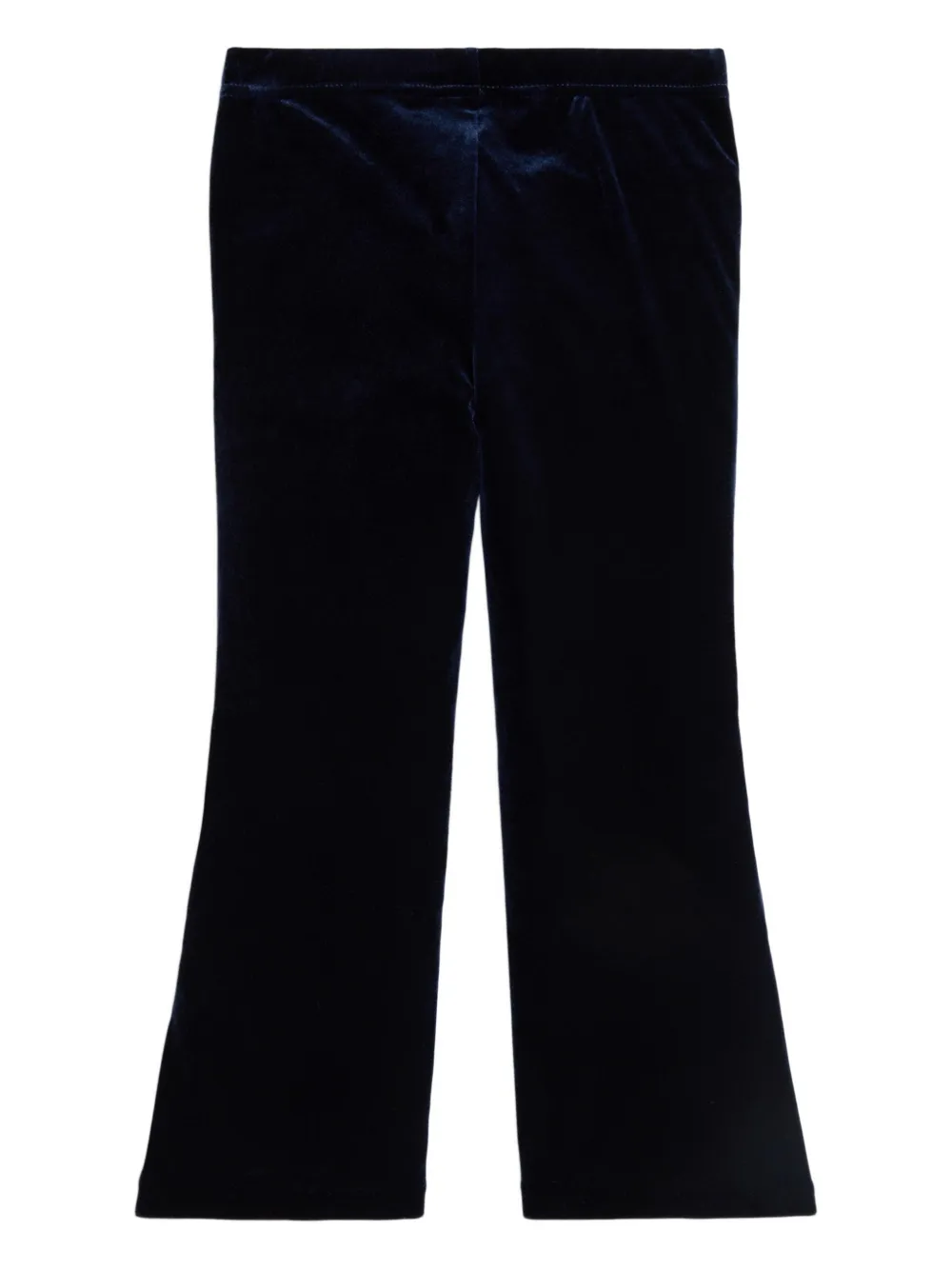 Polo Ralph Lauren Ralph Lauren Metallic Velvet Flare Legging In Blue