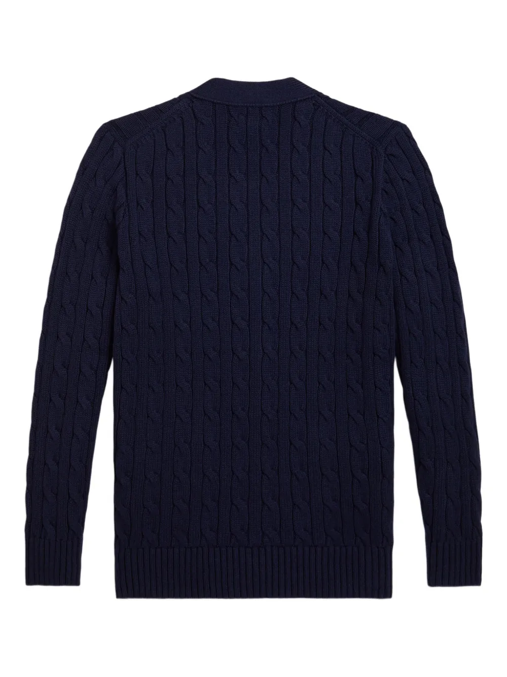 POLO RALPH LAUREN KIDS Kabelgebreid vest Blauw