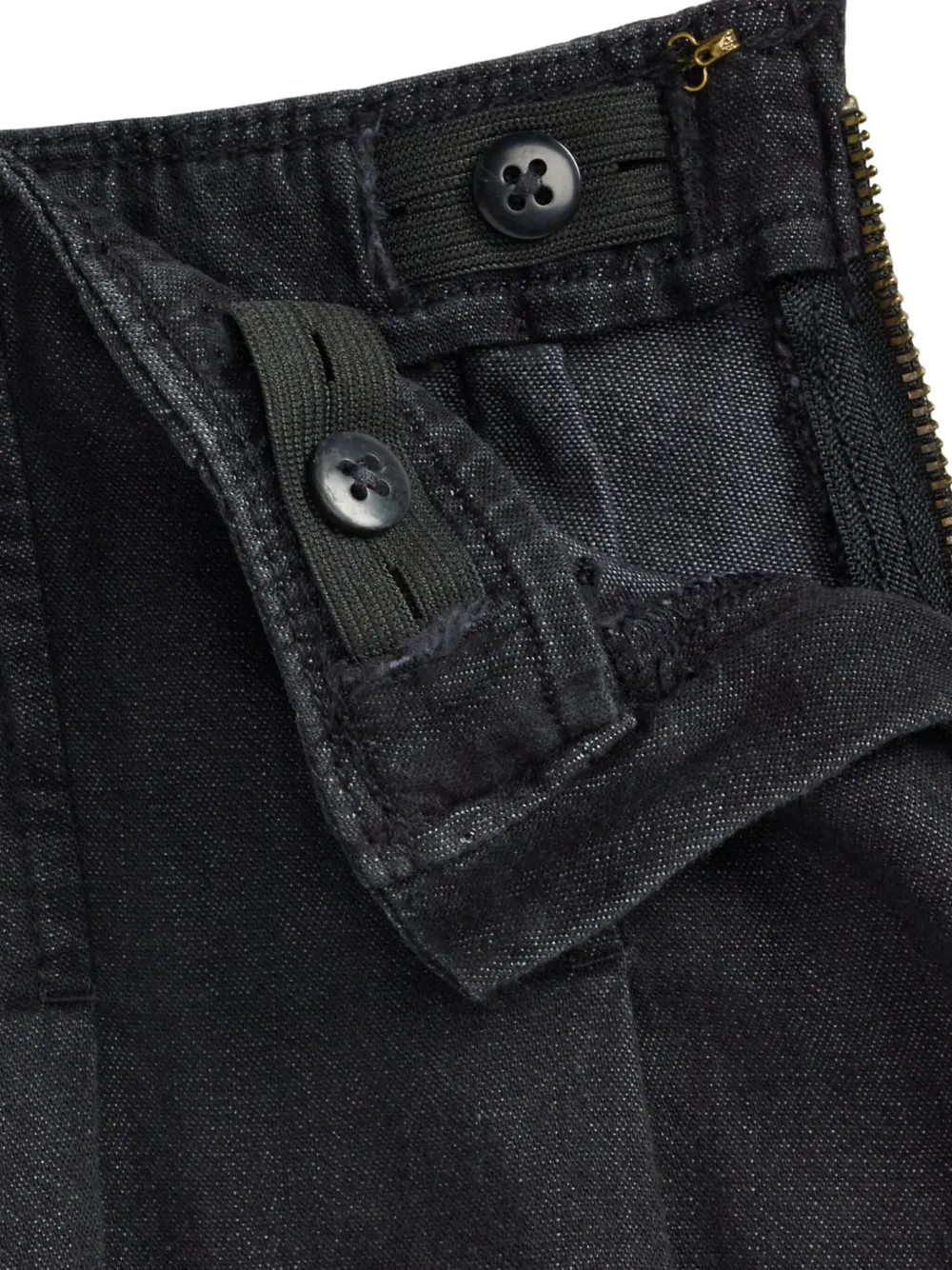 POLO RALPH LAUREN KIDS A-lijn spijkerrok Zwart