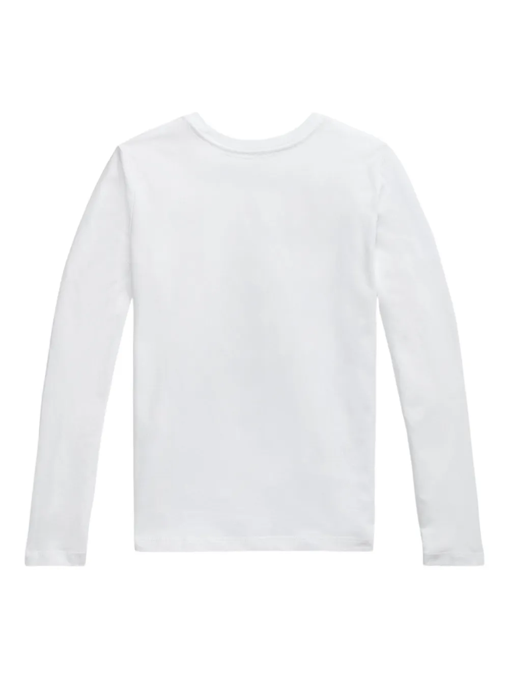 POLO RALPH LAUREN KIDS T-shirt met lange mouwen Wit
