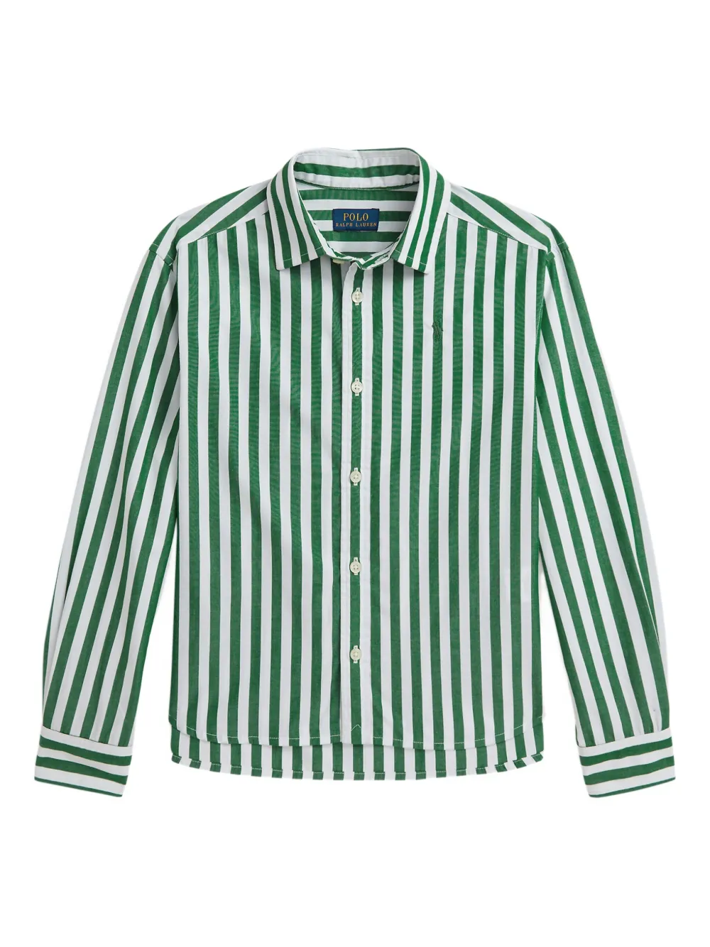 POLO RALPH LAUREN KIDS Gestreept shirt Groen