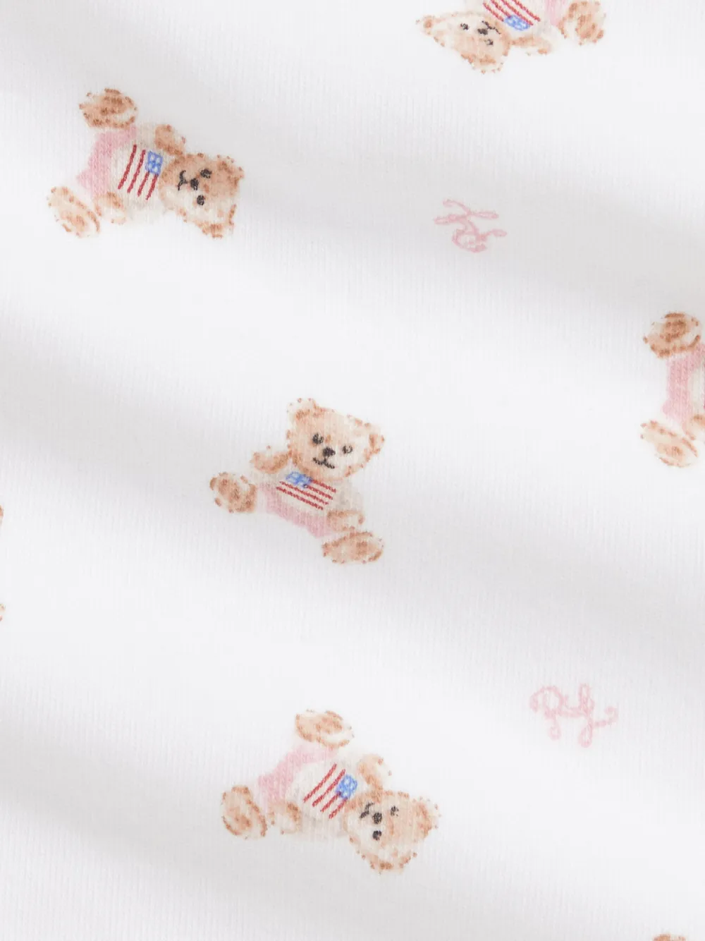 POLO RALPH LAUREN KIDS Romper met print Wit