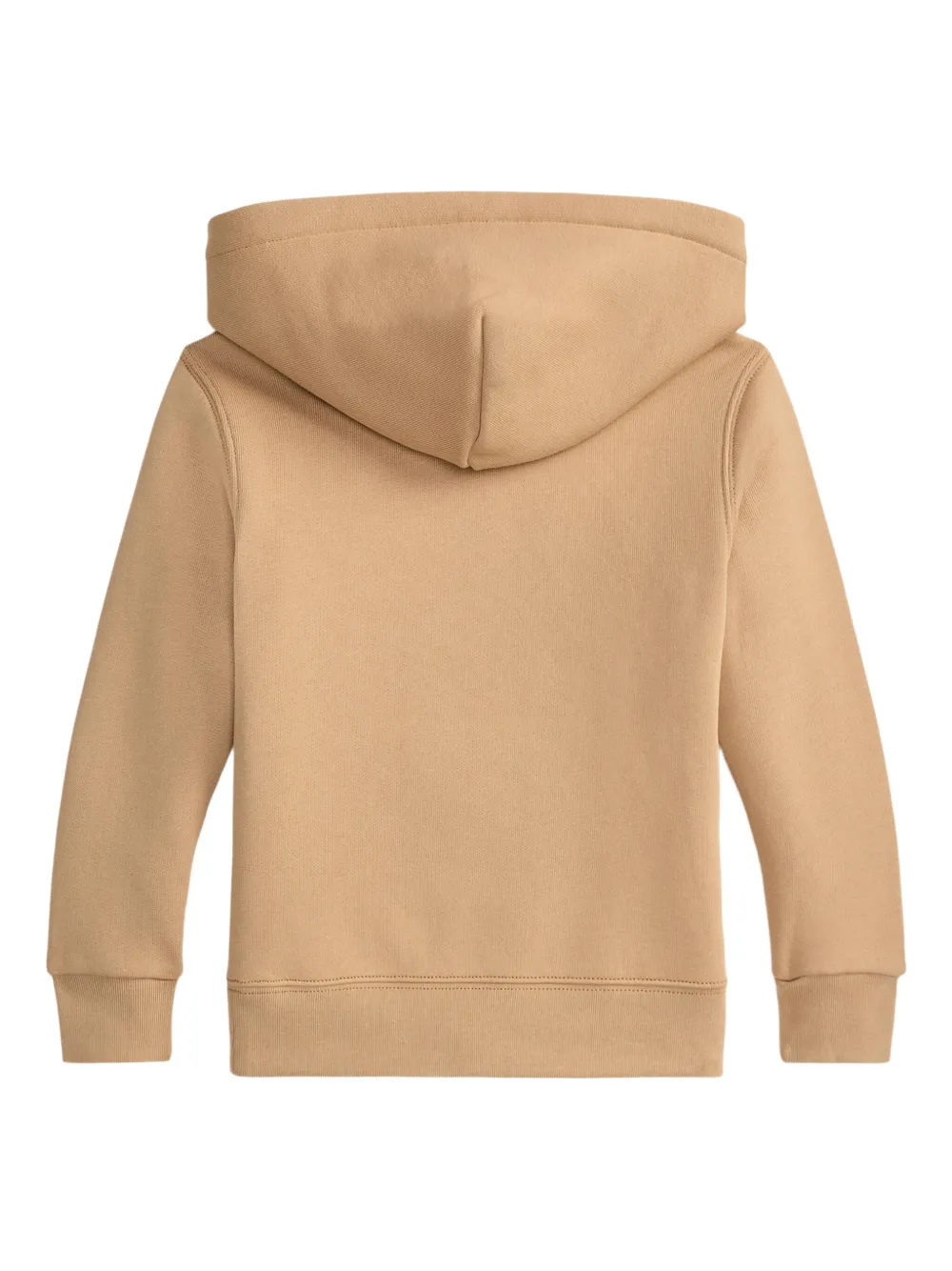 POLO RALPH LAUREN KIDS Fleece hoodie Beige