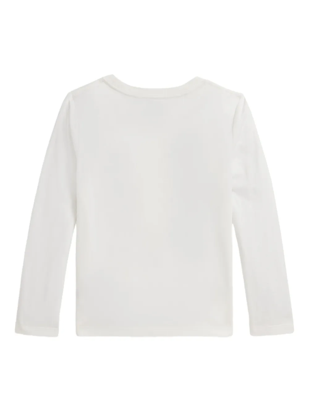 Polo Ralph Lauren Ralph Lauren Polo Bear Cotton Long-sleeve Tee In White