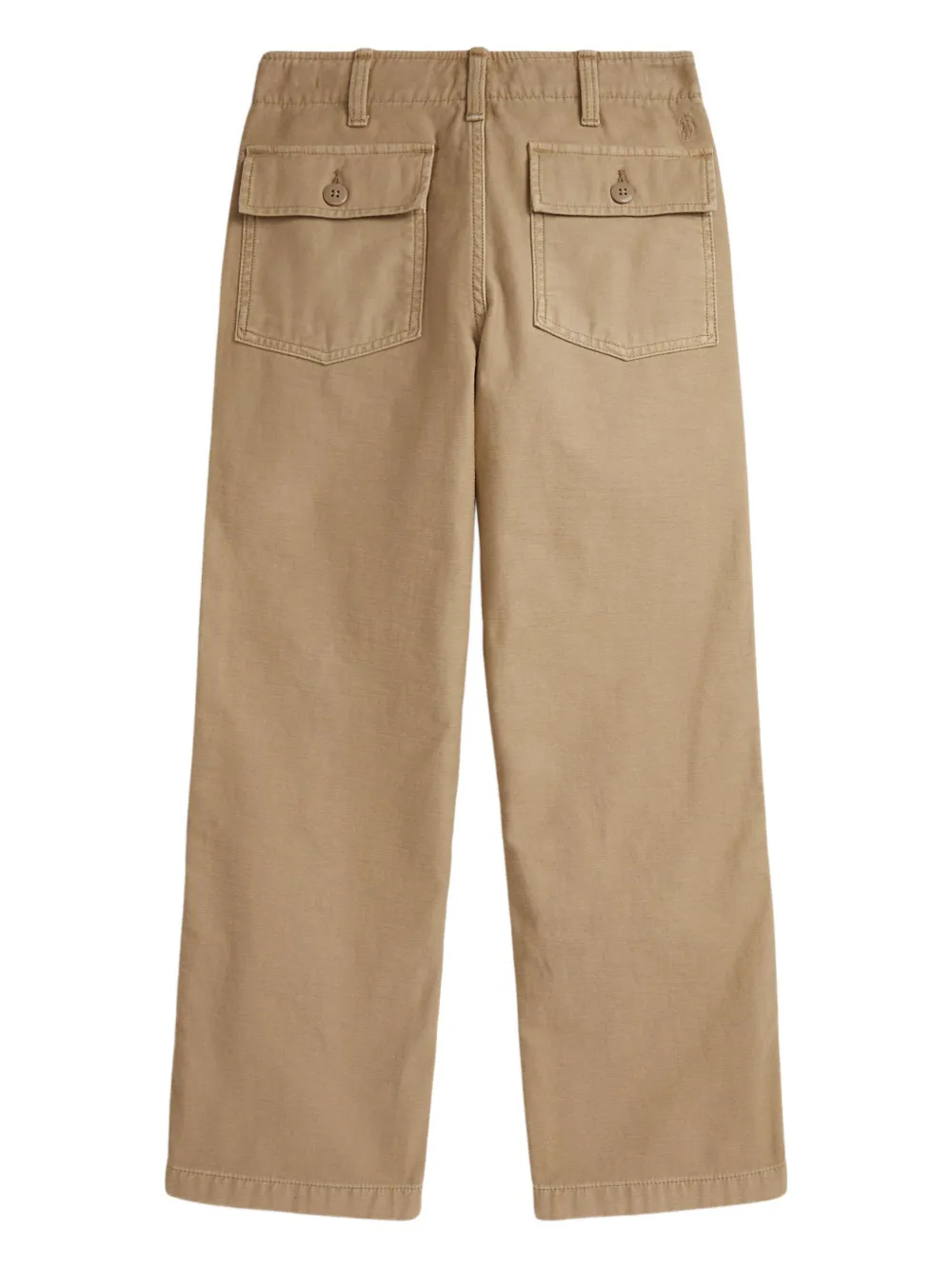 POLO RALPH LAUREN KIDS flap-pocket cotton pants | Girls Casual Trousers | Image 2