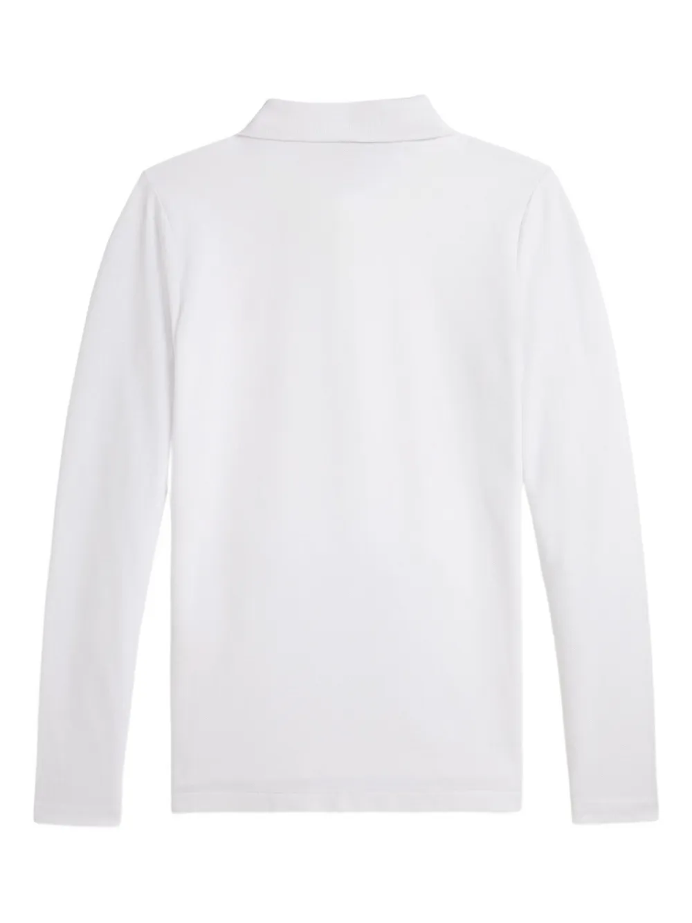 POLO RALPH LAUREN KIDS Poloshirt met lange mouwen Wit