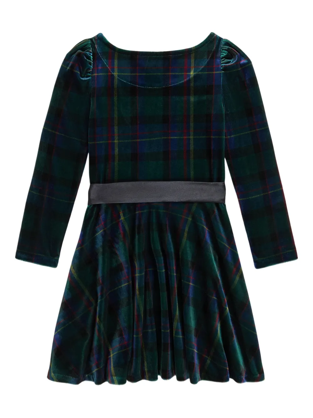 POLO RALPH LAUREN KIDS plaid velour dress | Girls Casual Dresses | Image 2