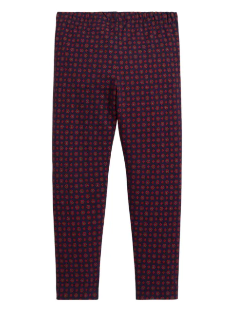 POLO RALPH LAUREN KIDS floral-print jersey leggings