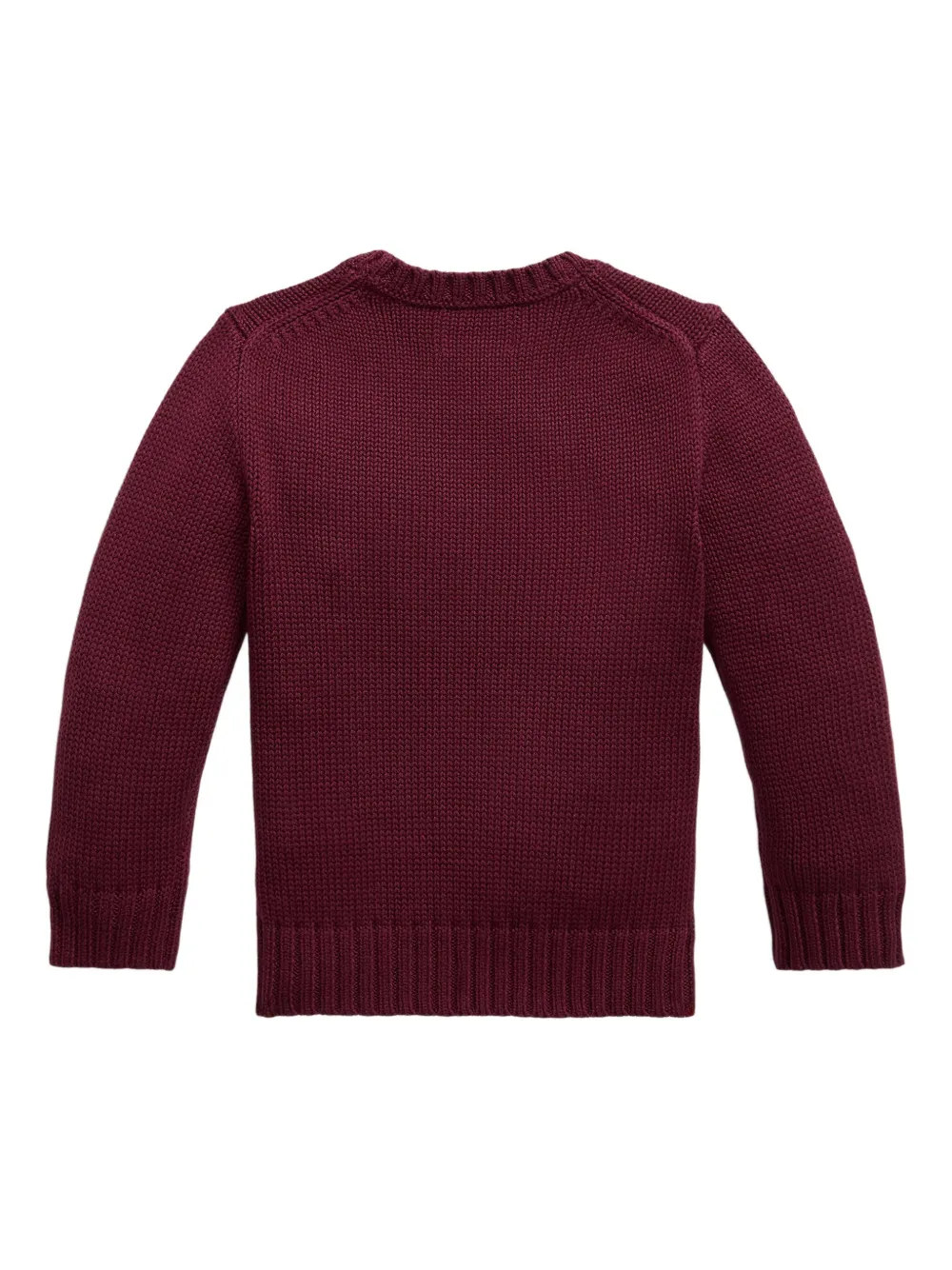 POLO RALPH LAUREN KIDS cotton crew-neck sweater | Boys Knitwear | Image 2