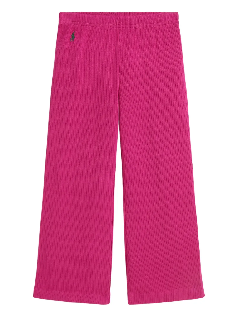 POLO RALPH LAUREN KIDS Geribbelde broek Roze