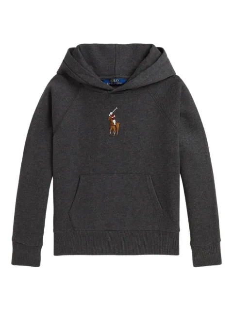 POLO RALPH LAUREN KIDS embroidered Equestrian Knight hoodie