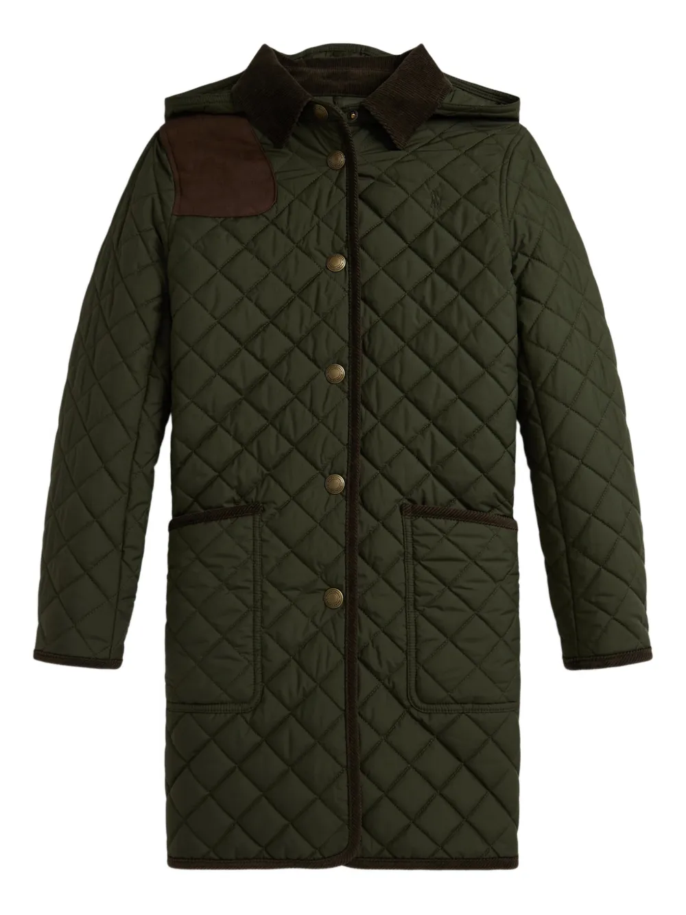 POLO RALPH LAUREN KIDS Gewatteerde jas Groen