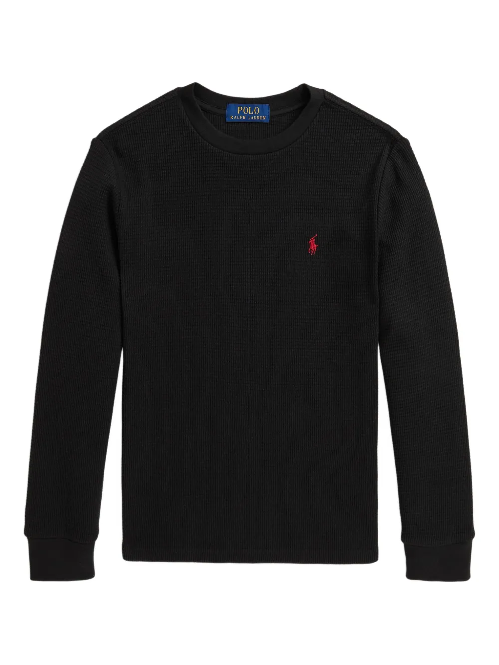 POLO RALPH LAUREN KIDS Polo Pony セーター - ブラック POLO RALPH LAUREN KIDS Polo Pony セーター - ブラック
