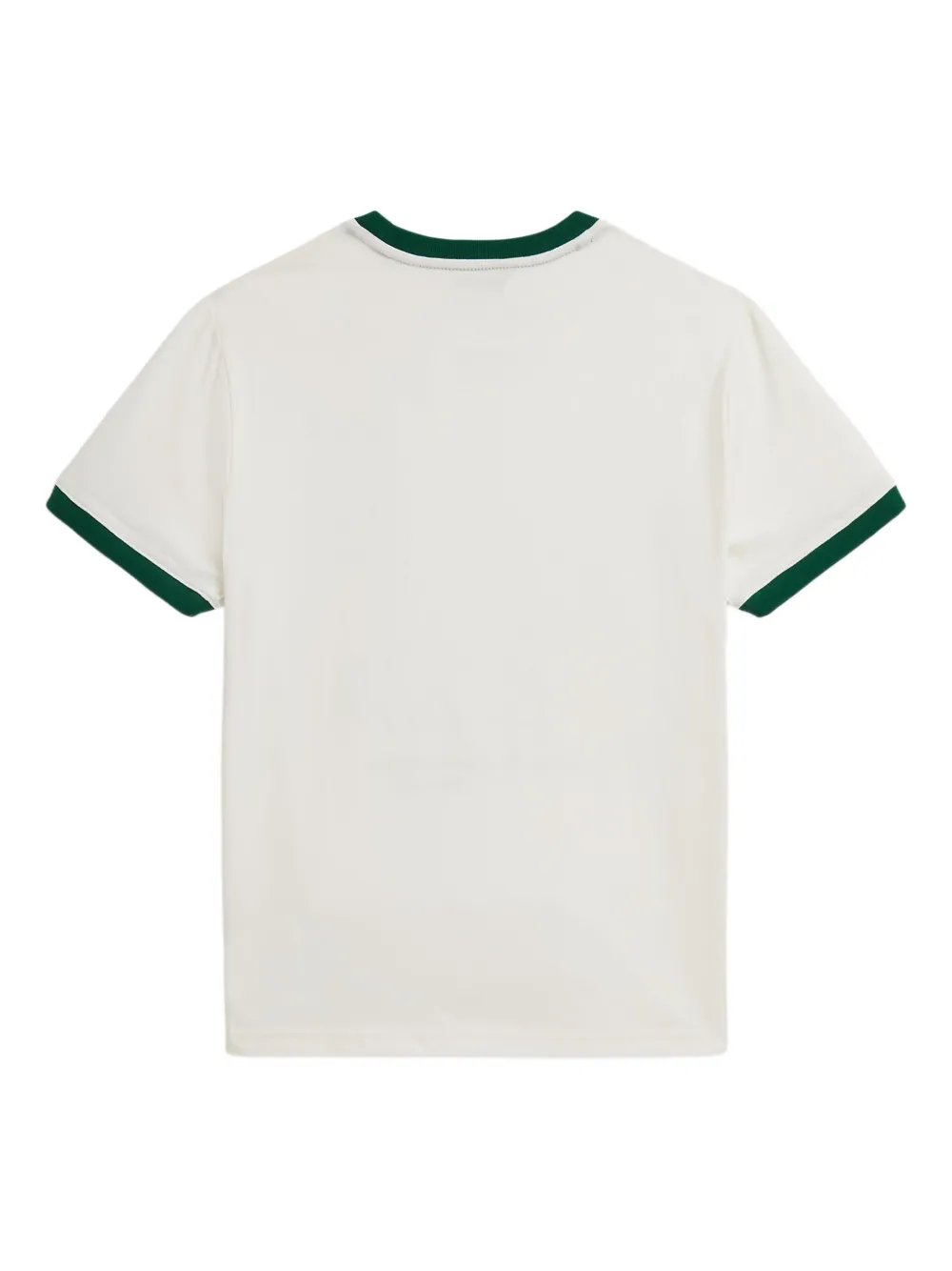 POLO RALPH LAUREN KIDS T-shirt met ronde hals en beer-patroon Wit