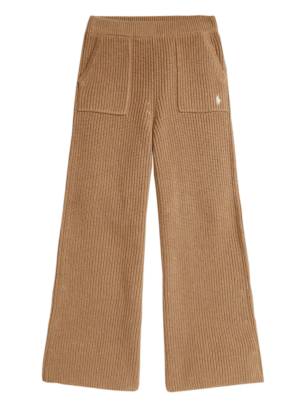 POLO RALPH LAUREN KIDS Geribbelde broek Beige