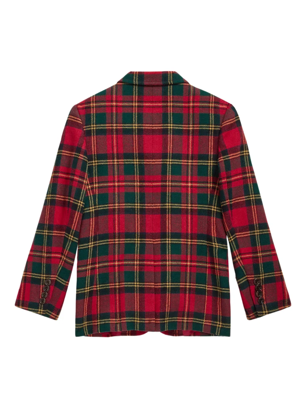 POLO RALPH LAUREN KIDS Geruite blazer met patroon Rood