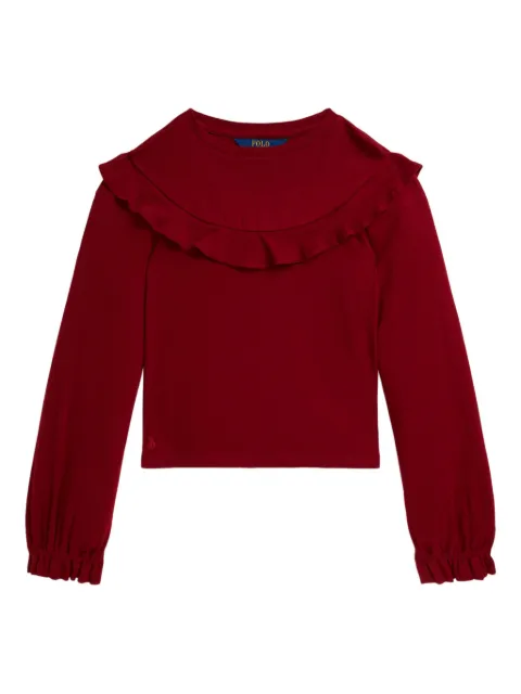 POLO RALPH LAUREN KIDS ribbed-knit top