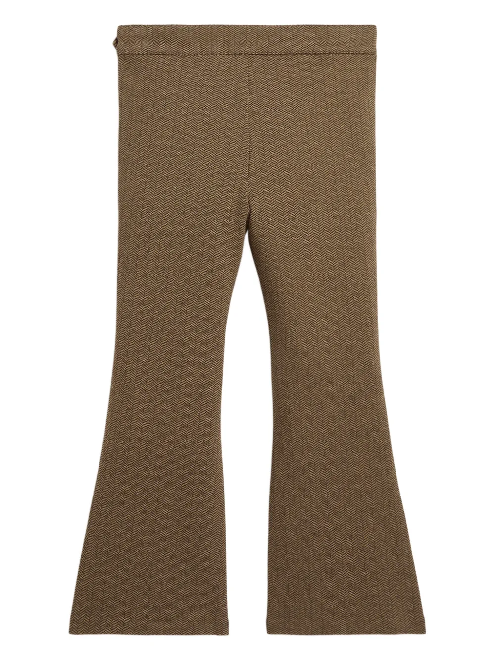 POLO RALPH LAUREN KIDS herringbone flare trousers | Girls Casual Trousers | Image 2
