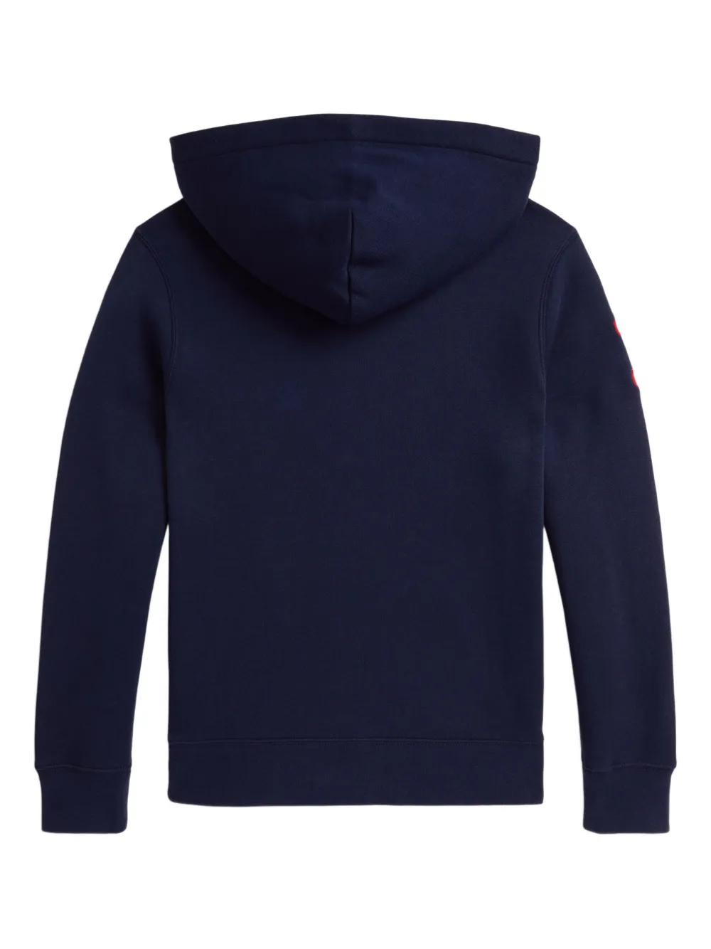 POLO RALPH LAUREN KIDS Big Pony fleece hoodie Blauw