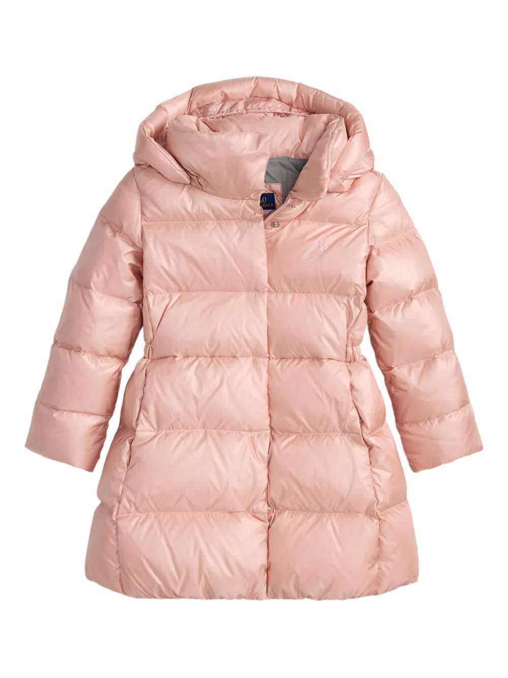 POLO RALPH LAUREN KIDS hooded coat Roze