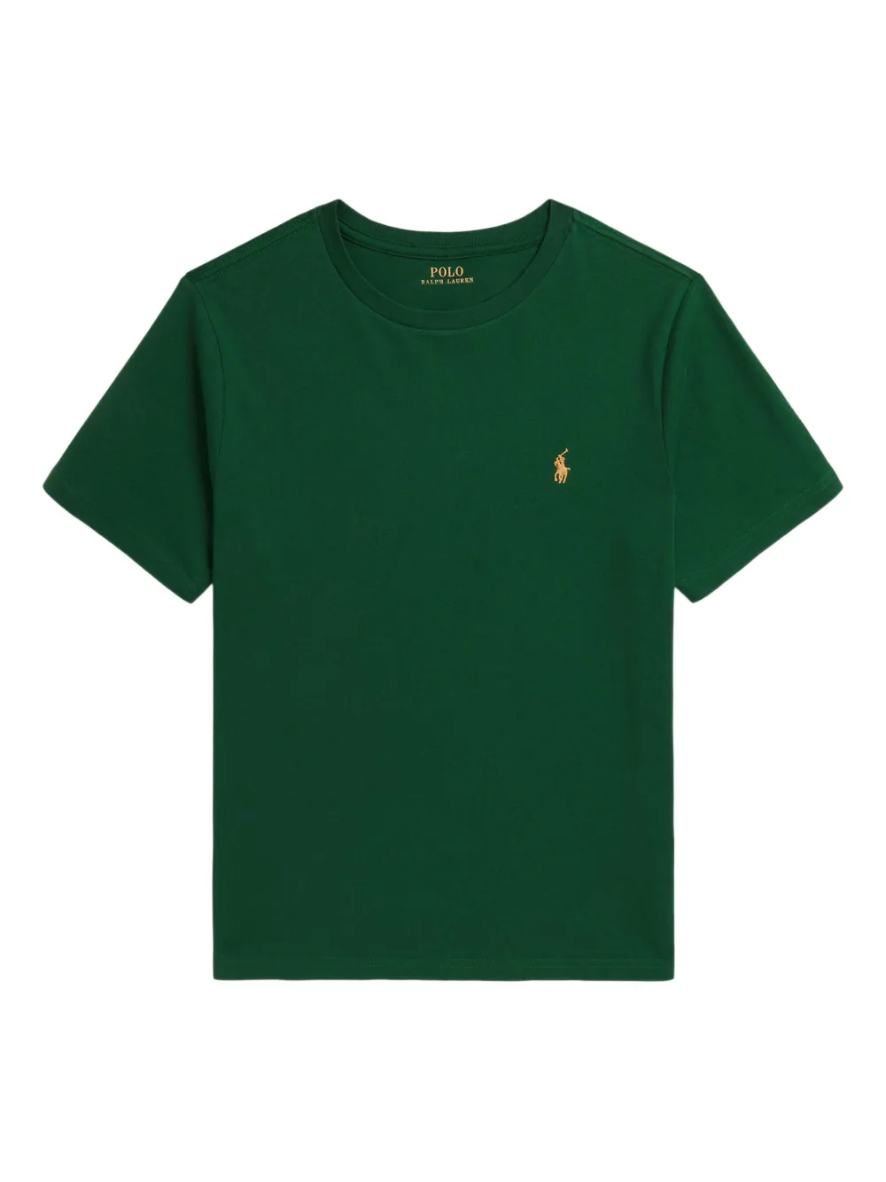 POLO RALPH LAUREN KIDS T-shirt met geborduurd logo Groen