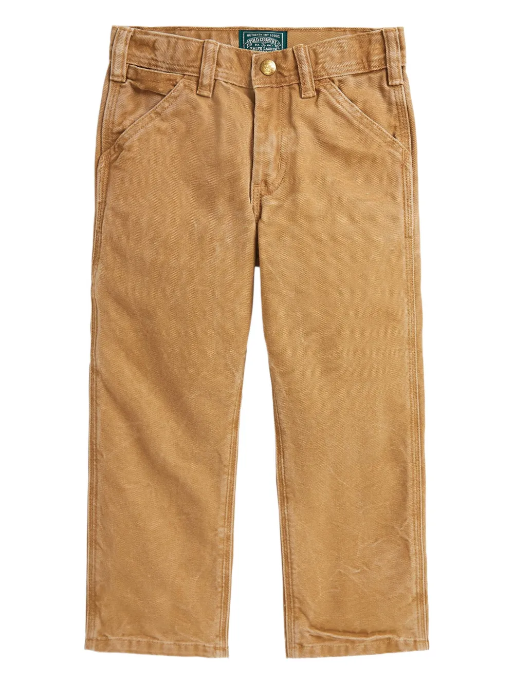 POLO RALPH LAUREN KIDS canvas utility trousers | Neutrals | Image 1