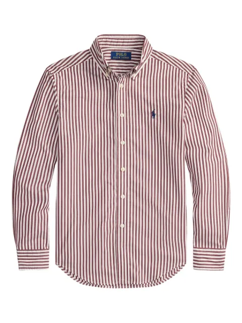 POLO RALPH LAUREN KIDS Gestreiftes Popeline-Hemd