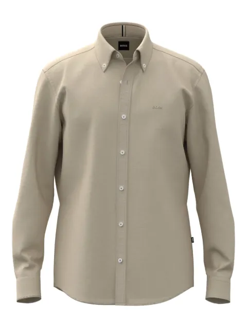 BOSS Camisa com logo gravado