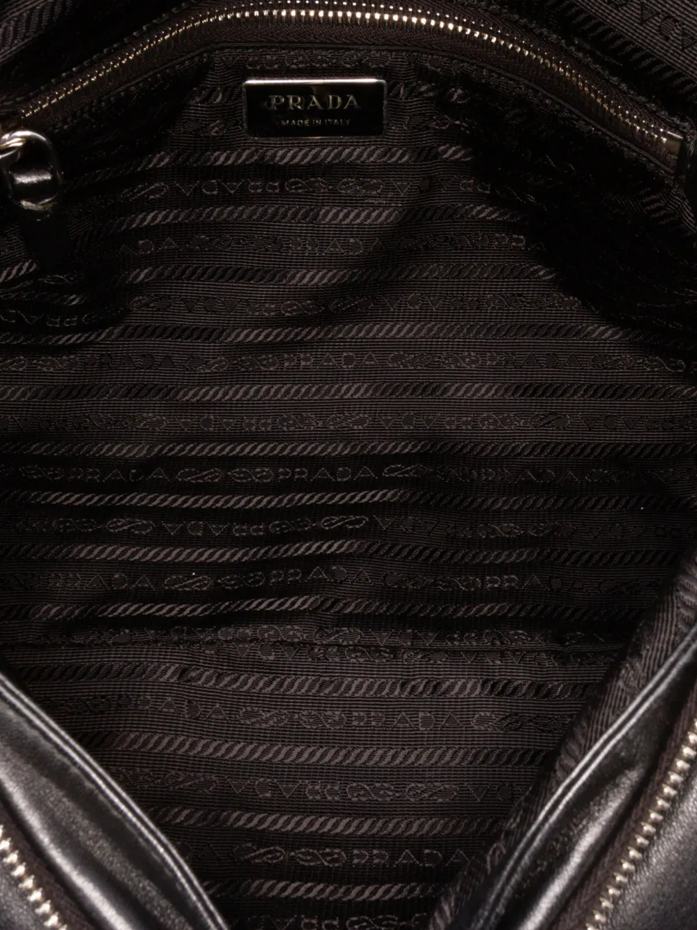 Pre-owned Prada 2010-2022 Nappa Padded Signaux Bag Shoulder Bag