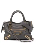 Balenciaga Pre-Owned 2005 Mini Chevre Motocross Classic Metallic Edge City satchel - Brown